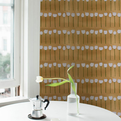Rouleau de papier peint Cristina Buckely Edie L 13,5 pi x l 27 po