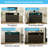 Contemporary Dresser With Smart LED Lighting & Spacious Storage-405277021