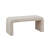 Charming Boucle Waterfall Bench For Stylish Spaces And Relaxation.-1232834877