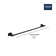 Essentials Cube 24'' Wall Mounted Towel Bar