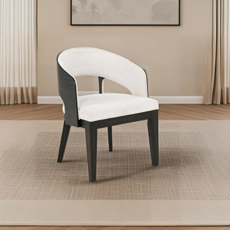 Chaise avec accoudoirs Natalie (ensemble de 2)