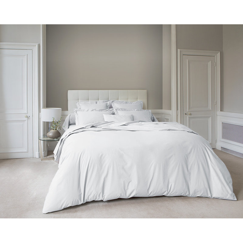 Vexin Duvet Cover, White, Full/Queen Duvet Cover