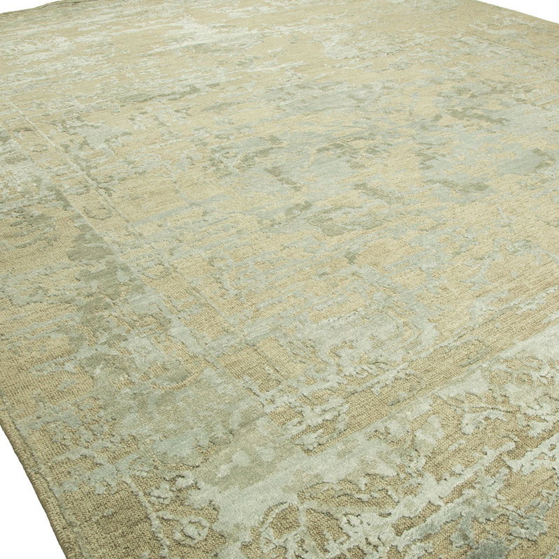 Hand Knotted Area Rug, Runner 2'6" x 10'