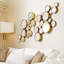 Bubbles Flat Metal Mirror