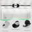Modern Minimalist Bathroom Vanity Light, LED 5 Bulb Frosted Glass Shades, Wall Mounted Decorative Lighting Fixture, Suitable For Bathroom Vanity Mirror (Black)-1750795679-1750858336-1750858343