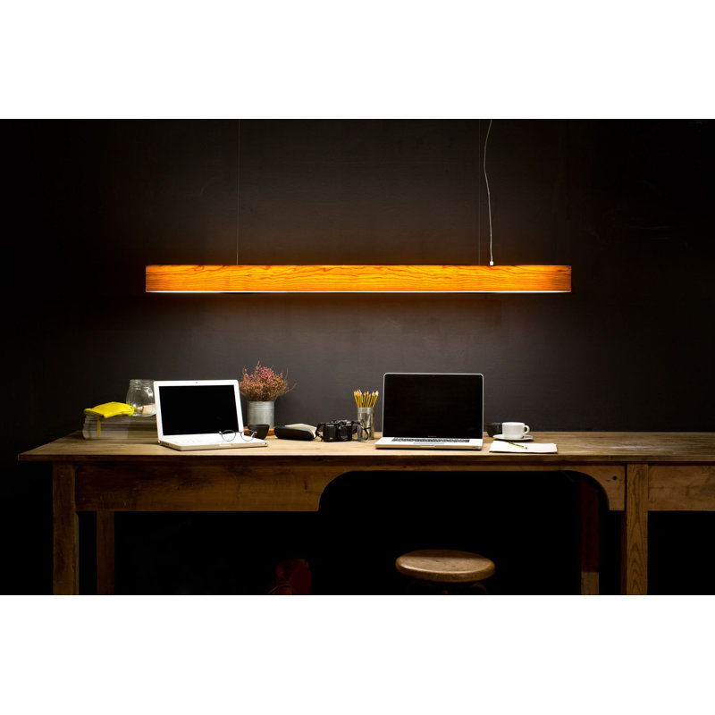 I-Club 5 - Light LED Pendant, 2700K, Natural Cherry