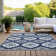 Malek Indoor/Outdoor Area Rug with Non-Slip Backing