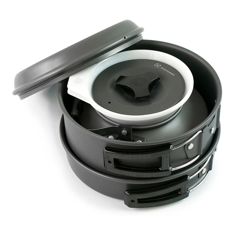 Winterial 11 - Piece Non-Stick Aluminum Cookware Set