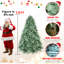 Arbre de Noël 5 pi teinté bleu-vert-118568984