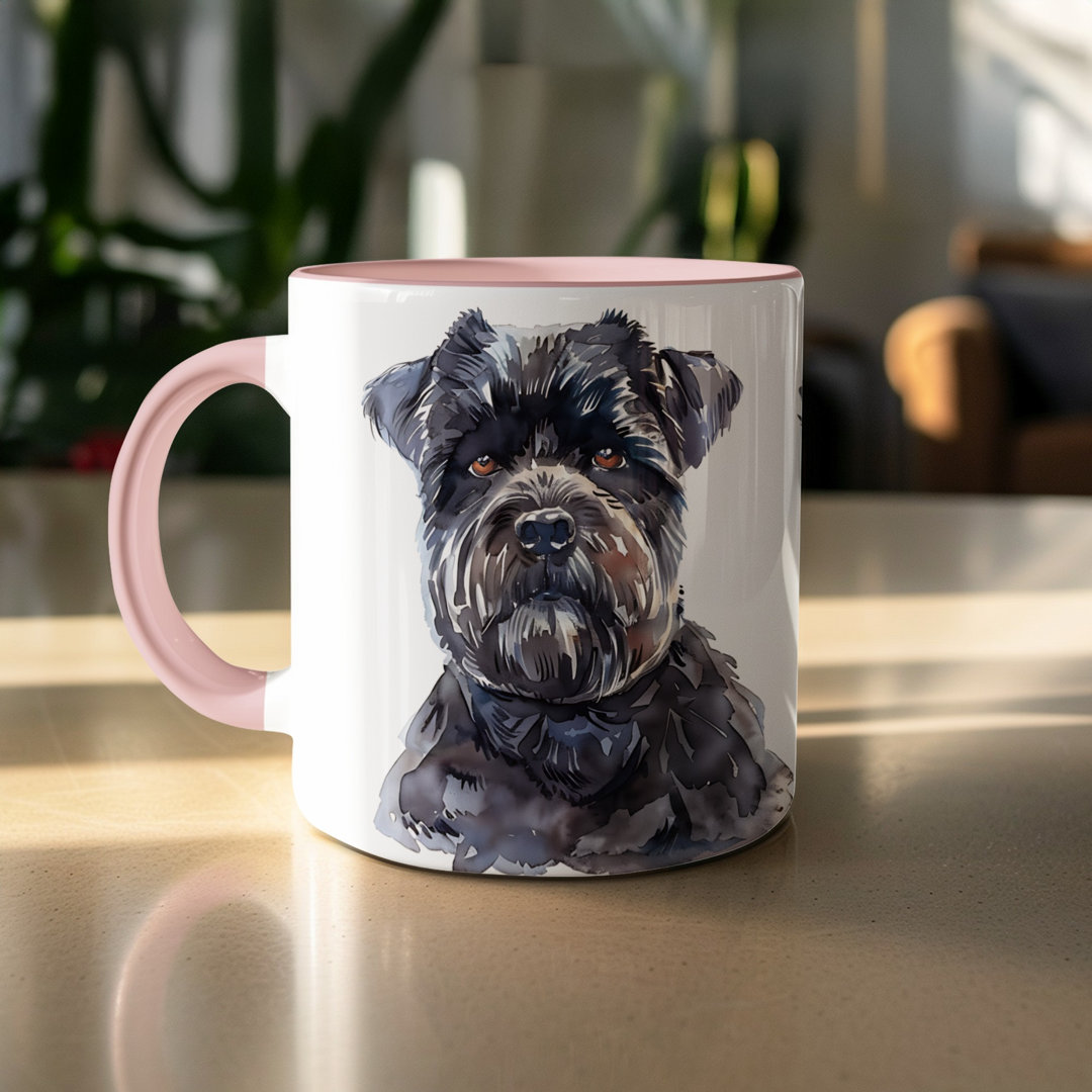 Adorable Watercolor Terrier Puppies 11oz Coffee Mug