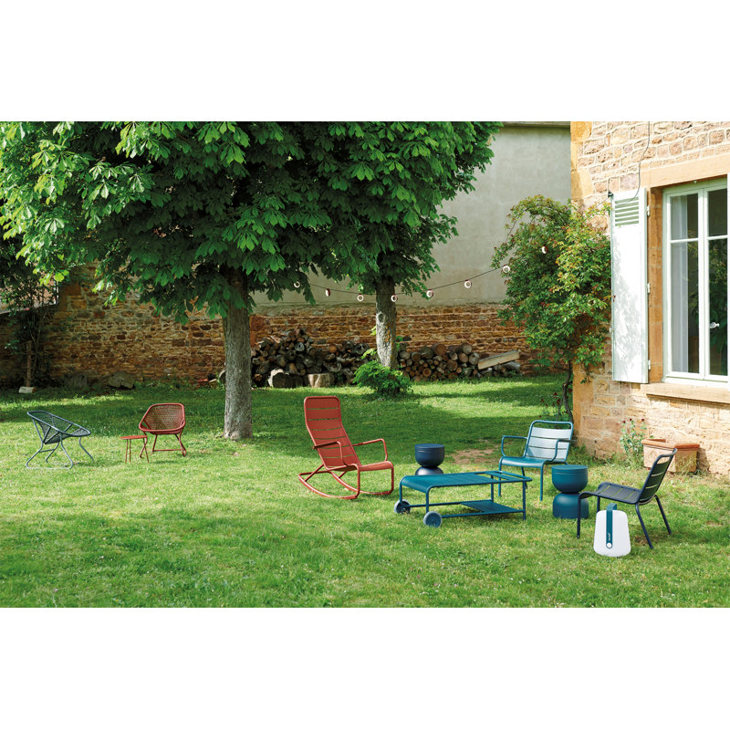 Piapolo Outdoor Side Chair, Acapulco Blue