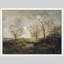 «Classic French Country Fall Trees Rustic Artwork, impressions encadrées, affiches, petit art mural de salle de bain»-101825492-101825488