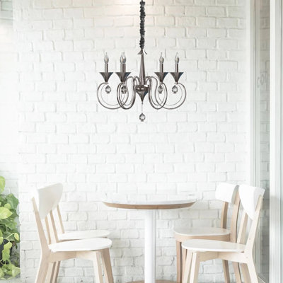 6 - Light Candle Style Chandelier