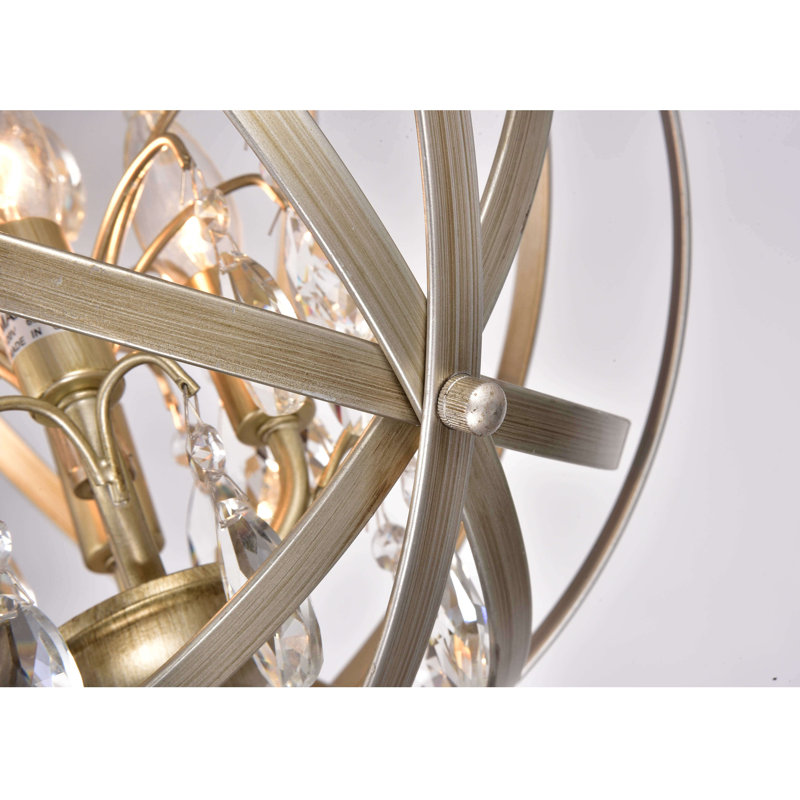 Lustre en forme de globe 4 lumières Vandyke