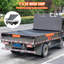 Dump Truck Mesh Tarp, 5 x 14 ft, PVC Coated Black Heavy Duty Cover with 5.5" 18oz Double Pocket-167174199