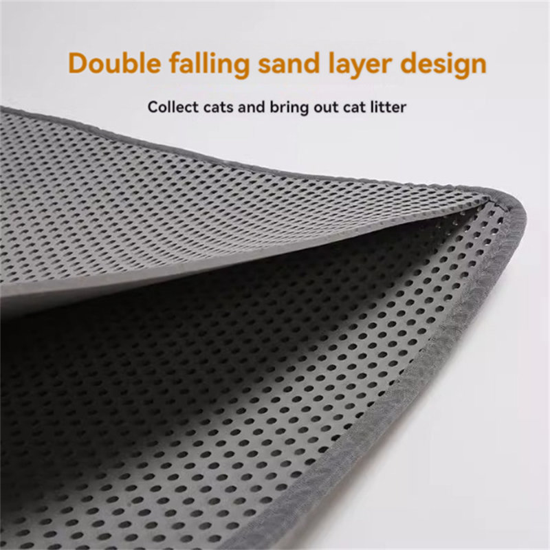 Tapis de litière en plastique, H 0,3 po x l 29,52 po x P 21,65 po