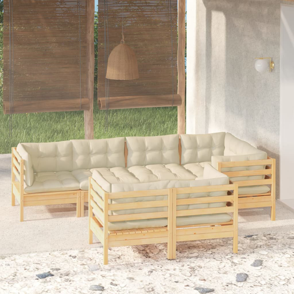 Gartensofa Jayed mit Kissen