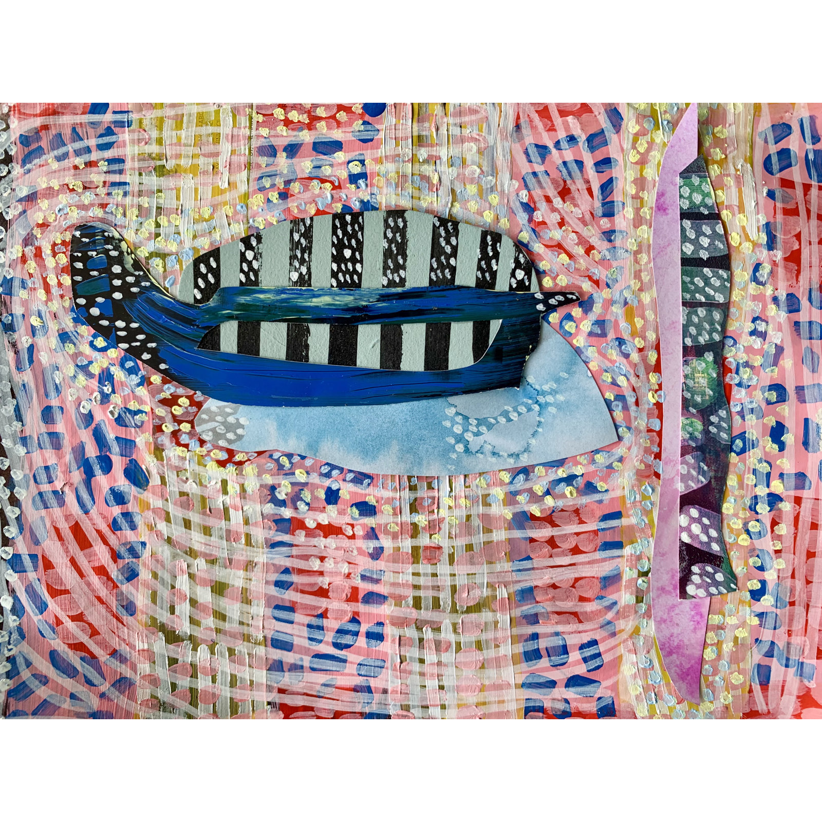 Chrysalis by K'era Morgan, No Mat, White Canvas Floater Framed, 30" H x 40" W