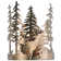 Rustic Lodge 1 - Light Flush Mounted Sconce