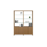 Linea 84'' H x 65'' W Standard Bookcase