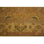 Tapis oriental brun clair en laine noué à la main de 8 pi 9 po x 11 pi 8 po Brazelton