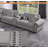 Stimpson 7-Seater Modular Sectional with Cup Holders-1260878916