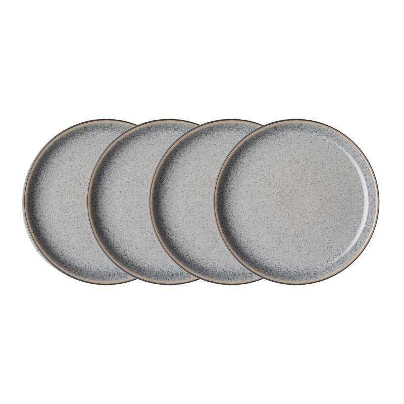 Denby Studio Grey Medium Coupe Plates