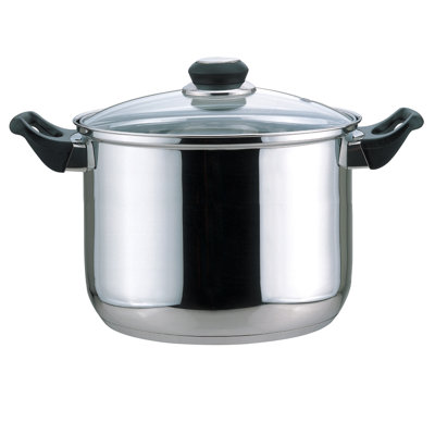Do Not Use - Culinary Edge 8 Quarts Stainless Steel Stock Pot