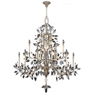 Lustre rond en cristal 75 po Laurel