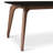 Ena Rectangular Glass Top with Solid Wood Base Dining Table-919386174-896597485