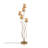 Giulio 17.29'' Black Tree Floor Lamp-610117499