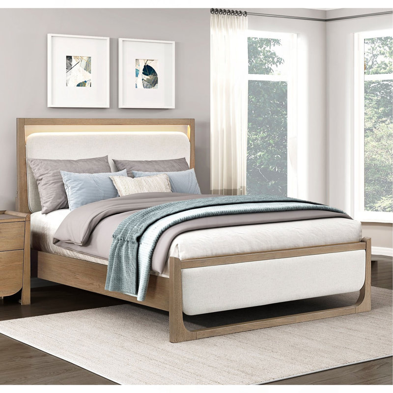 Mobilier de chambre à coucher en bois 1pc
