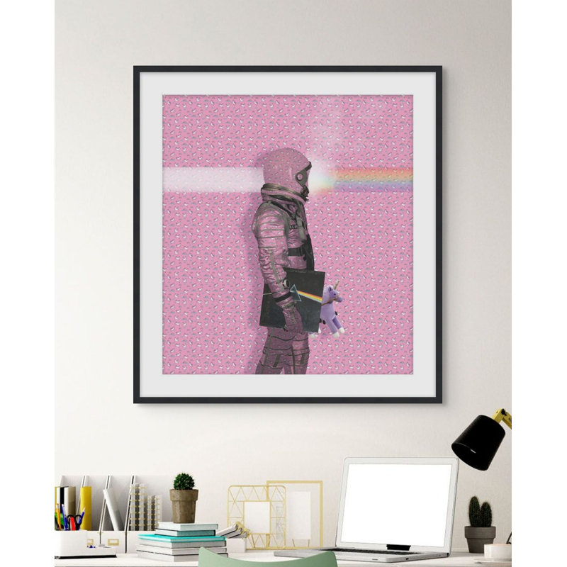 My Happy Space 1 Print by Jason Brueck, 17.5" H x 16.5" W