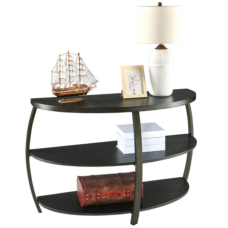 Zanayla 46.2" Console Table, Black