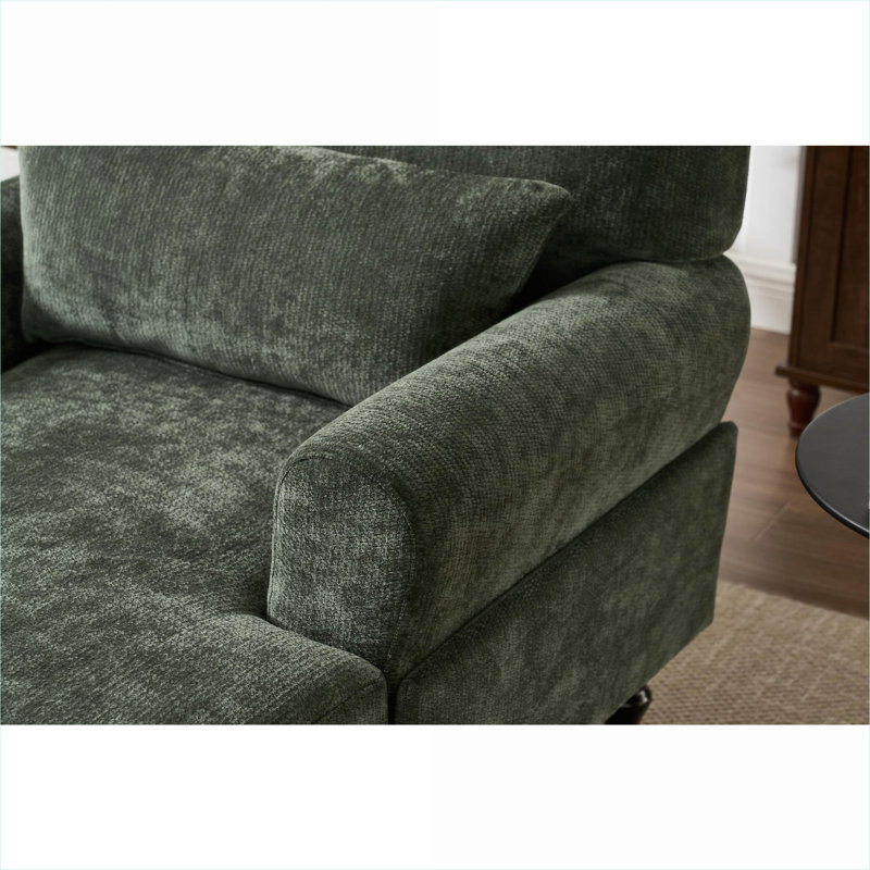 Salon et chambre à coucher détente | Chaise longue en bois massif Rich Green