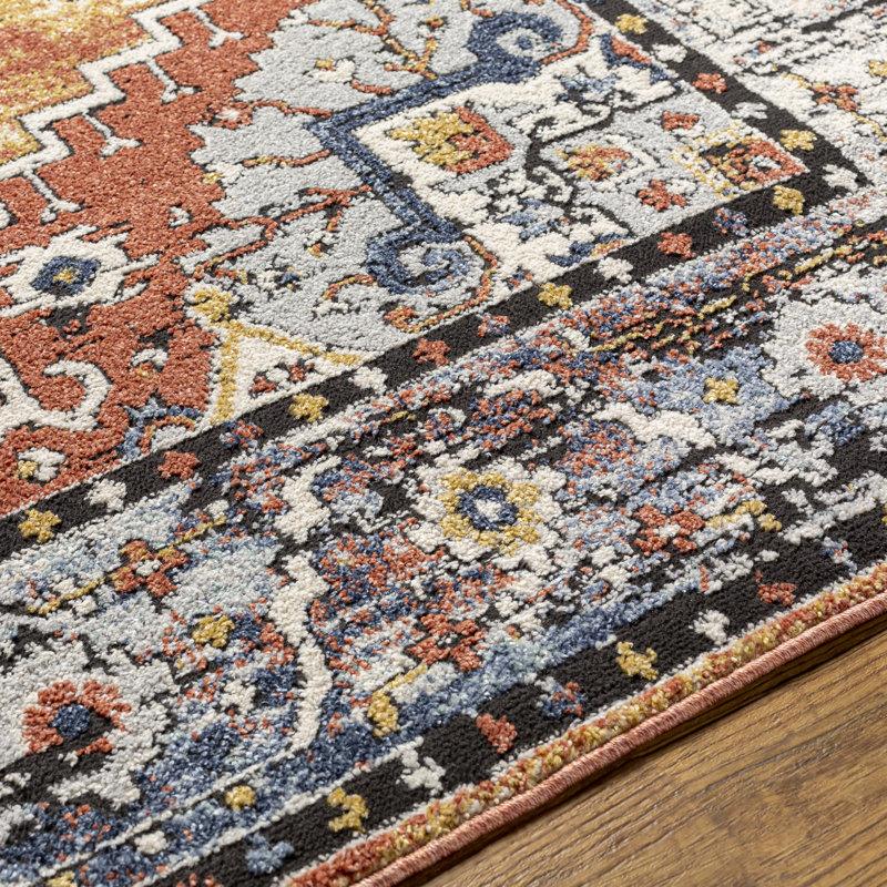 Oriental Indoor Rug, Rectangle 7'10" x 10'