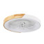 Ventilateur de plafond à DEL à profil bas avec lumière