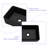 16"X12" Black Ceramic Rectangular Vessel Bathroom Sink