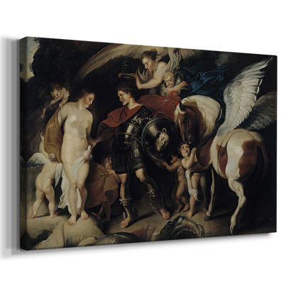 Persée et Andromède-Peter Paul Rubens-Toile tendue avec châssis-c. 1622