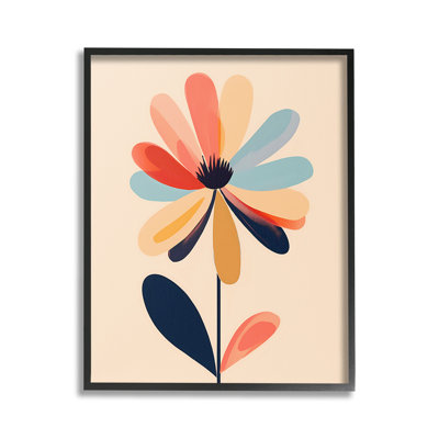 Alternance de pétales, fleur, estampe numérique, ArtWalker, noble