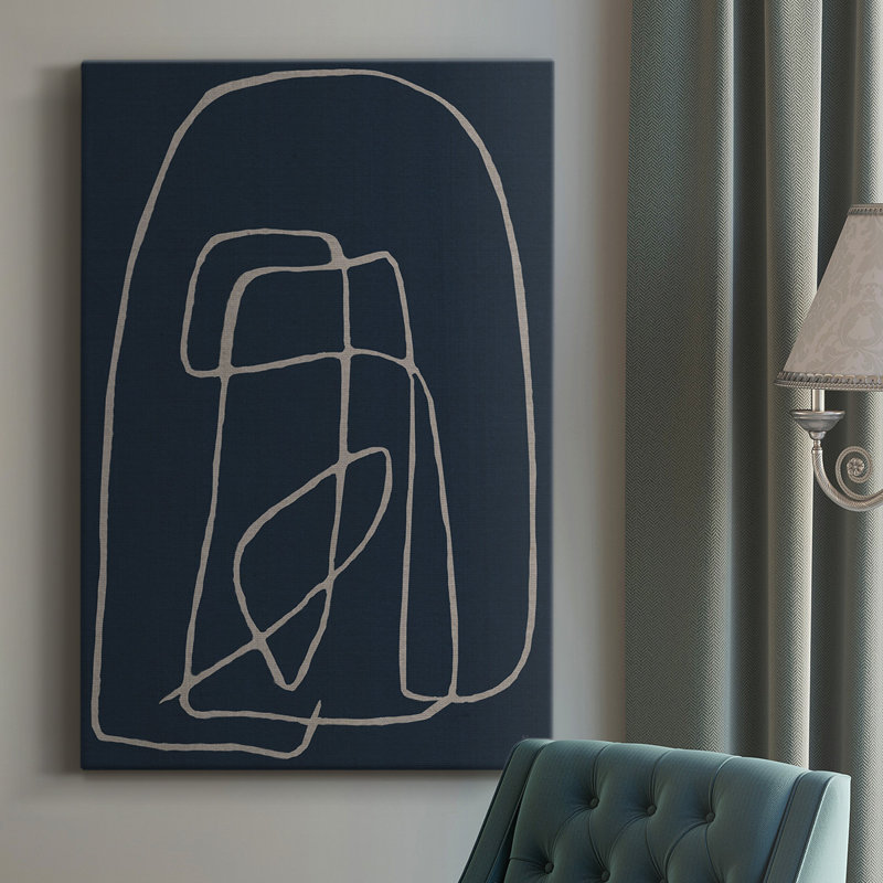 Dimanshu Shapes And Night Sky I - impression sur toile tendue, H 18 po x l 12 po x P 1 po