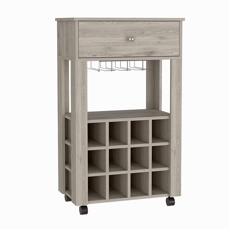 Armoire à vin 1 tiroir 12 bouteilles