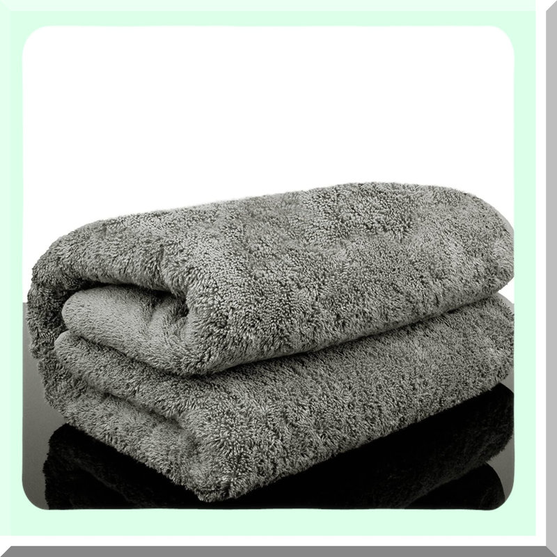 Opulent Oasis Turkish Spa Towel - Oversized 40x80 Bath Sheet in Elegant Gray