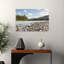 Paysage paisible et serein au bord d'une rivière en montagne (affiche murale)-1578857917