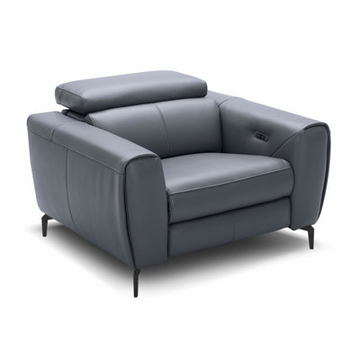 Fauteuil inclinable en cuir Milan