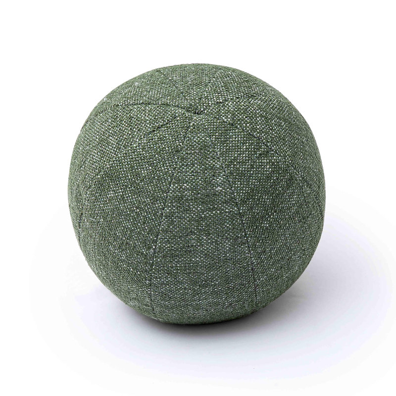 Coussin texturé Boba Forest, Vert, H 14 po x l 14 po