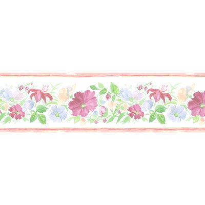 Amaranthine Floral Border