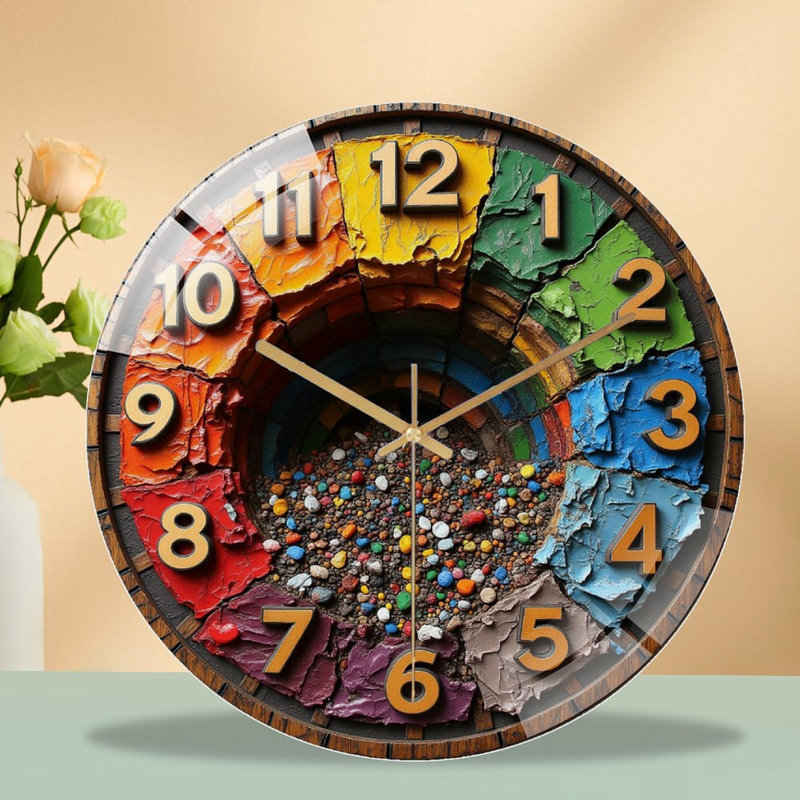 Horloge murale 12 po