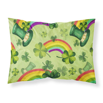 Taie d’oreiller farfadet chance st patrick