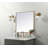 Valparaiso Metal Square Wall Mirror-368463563-368463559